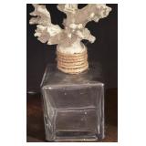 BR2 - Coral Decor on Glass Base