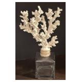 BR2 - Coral Decor on Glass Base