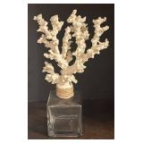 BR2 - Coral Decor on Glass Base