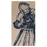 MB - Unframed Original Fred Blumenthal Abstract Painting