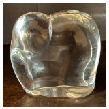 BR2 - Baccarat Crystal Elephant Figurine