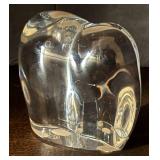 BR2 - Baccarat Crystal Elephant Figurine