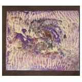 MB - Fred Blumenthal Original Unframed Abstract Acrylic Painting