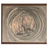 MB - Original Unframed Abstract Painting by Fred Blumenthal