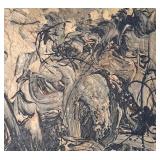 MB - Fred Blumenthal 1985 Original Abstract Oil Painting Unframed