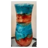 BR2 - Vibrant Multicolor Glass Vase