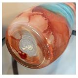 BR2 - Vibrant Multicolor Glass Vase