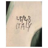 LR - Pair of Limited Edition Italian Frog Figurines