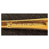 K - Set of 7 Rogers Bros Golden Lifetime Serving Utensils