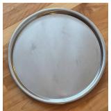 LR - Set of 3 Metal Serving Trays including Daher Decorated Ware Floral Tray