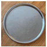 LR - Set of 3 Metal Serving Trays including Daher Decorated Ware Floral Tray