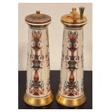 LR - Lenox Lido Salt and Pepper Shakers with Ornate Design