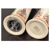 LR - Lenox Lido Salt and Pepper Shakers with Ornate Design