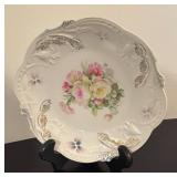 LR - Set of 2 Vintage Dresden and Bavaria Porcelain Bowls with Floral Designs