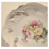 LR - Set of 2 Vintage Dresden and Bavaria Porcelain Bowls with Floral Designs