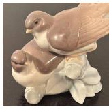 LR - Lladro Porcelain Bird Figurine