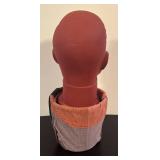 LR -  Unique Head with Multicolor Fabric Wrapped Pot Base