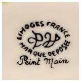 K - Rochard "Hippopotamus" Limoges box / Limoges France Hand-Painted Hippo Trinket Box