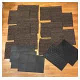 LR - Collection of Sonoma and Assorted Placemats - Woven, Faux Leather and Textured Sets