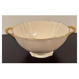 LR - Lenox Gold Trimmed Serving Bowls and Ashtray
