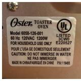 K - Oster Toaster Oven with Digital Controls Model: Model 6058-126-001