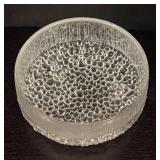 LR - Vintage Iittala Ultima Thule Footed Glass Serving Bowl