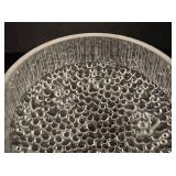 LR - Vintage Iittala Ultima Thule Footed Glass Serving Bowl