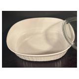LR - Corning French White Bakeware Set