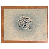 LR - Fred Blumenthal Abstract Painting Signed Unframed