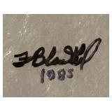 LR - Fred Blumenthal 1985 Abstract Original Unframed Painting