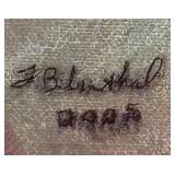 LR - Fred Blumenthal Original Abstract Painting Unframed