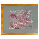 LR - Original Abstract Painting by Fred Blumenthal Unframed