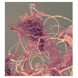 LR - Original Abstract Painting by Fred Blumenthal Unframed