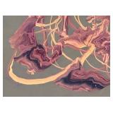 LR - Original Abstract Painting by Fred Blumenthal Unframed