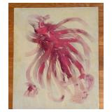 LR - Fred Blumenthal 1986 Abstract Original Painting Unframed