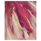 LR - Fred Blumenthal 1986 Abstract Original Painting Unframed