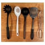 LR - Large Kitchen Utensil and Gadget Collection Including Colander, Measuring Cups, Oven Mitts and More!