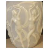 K - Phoenix Sculptured Artware Dancing Nudes Vase