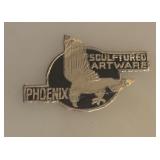 K - Phoenix Sculptured Artware Dancing Nudes Vase