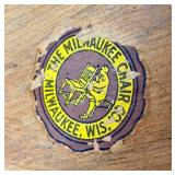 Vintage Oak Milwaukee Chair Co. Swivel Office Chair