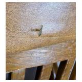 Vintage Oak Milwaukee Chair Co. Swivel Office Chair