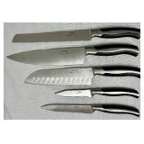 Chicago Cutlery Insignia Steel 13- Piece Kitchen Knife Block Set and Oneida 13 pc Knife Set with Block