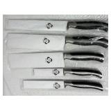 Chicago Cutlery Insignia Steel 13- Piece Kitchen Knife Block Set and Oneida 13 pc Knife Set with Block