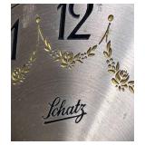 Schatz Anniversary Glass Dome Mantle Clock with Key