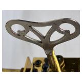 Schatz Anniversary Glass Dome Mantle Clock with Key