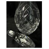 Large Collection of Glass Cruets and Decanters with Stoppers