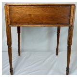Antique Spool Cabinet with 2 Drawers