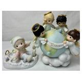 Large Assortment of Precious Moments Figurines