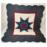 Quilting Bundle - Solid Oak Quilt Hanger, Down on the Farm Wall Hanging Starter Pack, Star Wall Hanging/Throw and 66" Quilted Star Table Runner