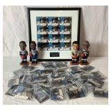 Minnesota State Lottery MN Timberwolves Kevin Garnett Y2KG Framed Video Card and  Minnesota Timberwolves Bobbleheads with Bobblehead Poster